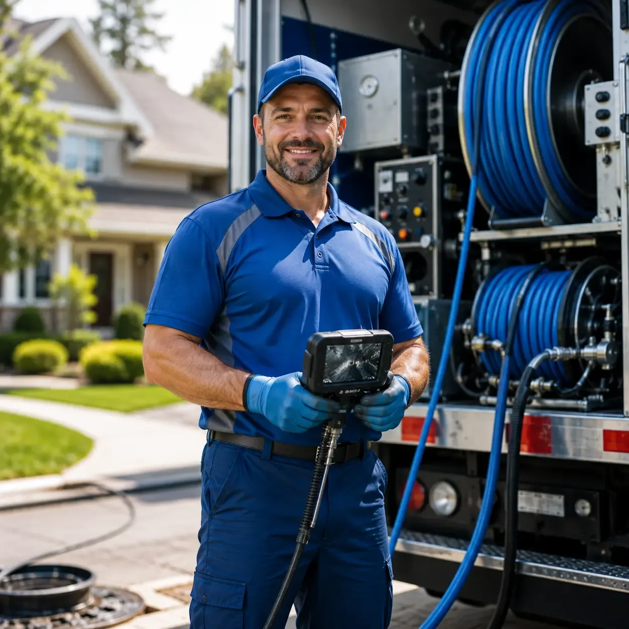 Local outdoor drain cleaning specialists in Dunfermline, IL